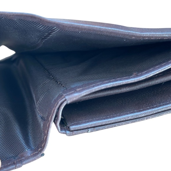 NEW Baellerry Brown Leather Wallet with Zipper - Picture 8 of 8